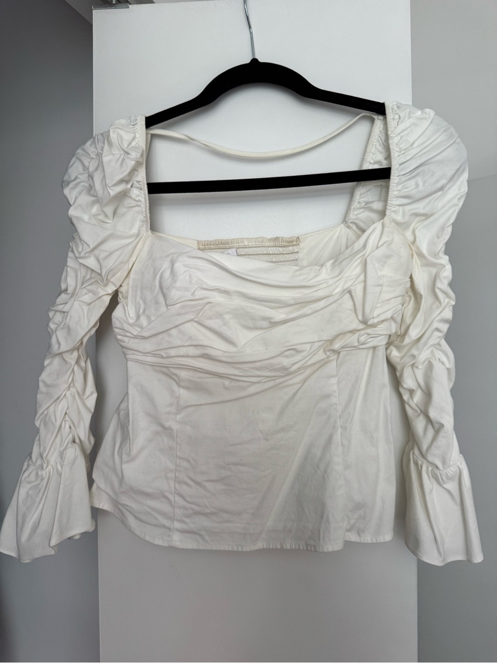Reformation Kiki top in white
